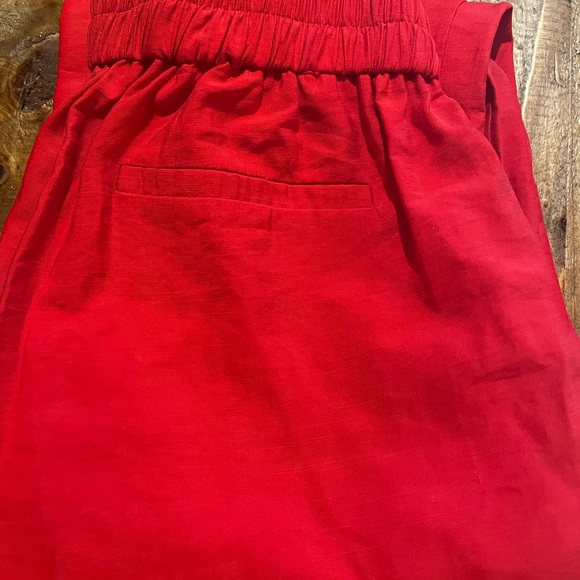 AMS PURE LIPSTICK RED CROPPED PANTS - Picture 3 of 7